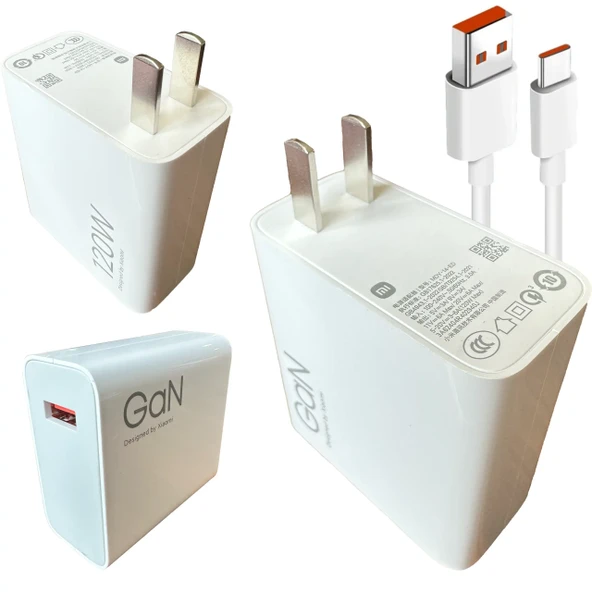 GAN 120 WATT ŞARJ ALETİ ORJİNAL XİAOMİ KUTU ÇIKMASI - 3