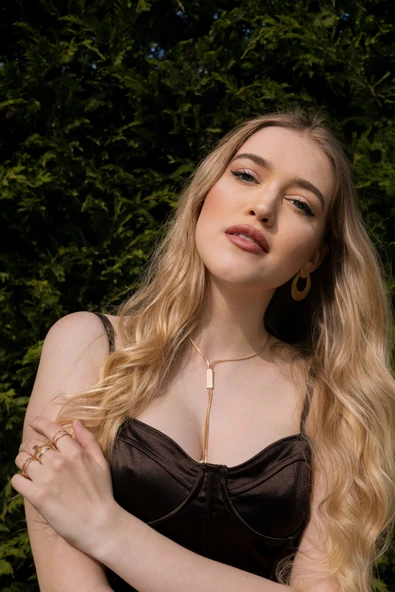 Koton Altın Renk Metal Halka Küpe (3.5cm X 3.5cm) - 3