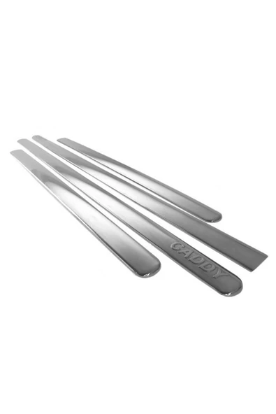 VW CADDY 2003-2014 MODEL ARASI KROM YAN KAPI ÇITASI 4 PARÇA PASLANMAZ ÇELİK ürün görseli 1