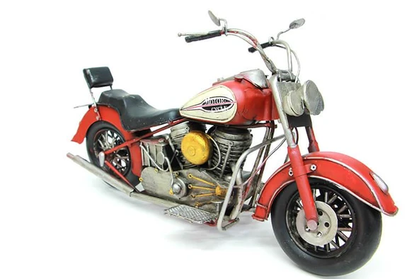 Dekoratif Metal Motosiklet Biblo Dekoratif Hediyelik ürün görseli 1