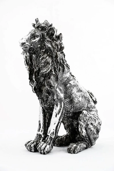 Polyester Dekoratif Aslan Biblo 38 Cm Dekoratif Hediyelik ürün görseli 1