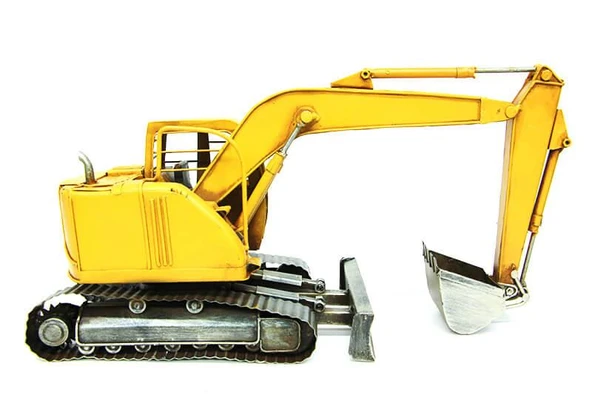 Dekoratif Metal Ekskavatör İş Makinesi Biblo Dekoratif Hediyelik - Resim 2