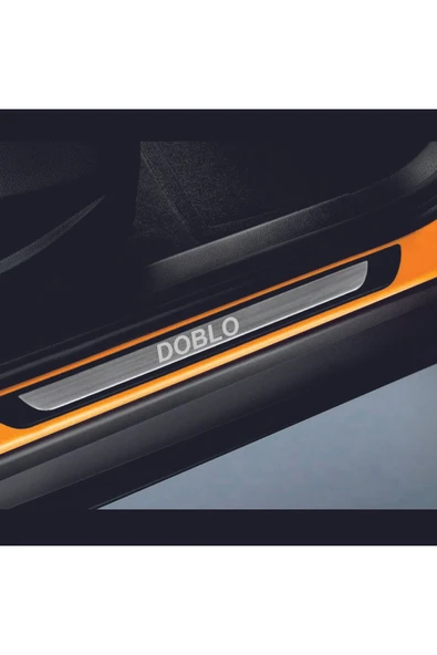 FİAT DOBLO 2000-2005 MODELLER OLD KROM KAPI EŞİĞİ 4 PARÇA PASLANMAZ ÇELİK - Resim 2