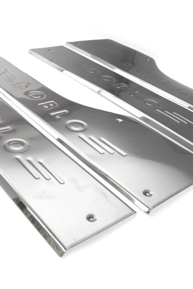 FİAT DOBLO 2010 VE ÜZERİ MODELLER KROM İÇ KAPI EŞİĞİ 4 PARÇA PASLANMAZ ÇELİK ürün görseli 1