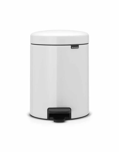 Brabantia Newıcon Whıte Pedallı Çöp Kutusu 5lt