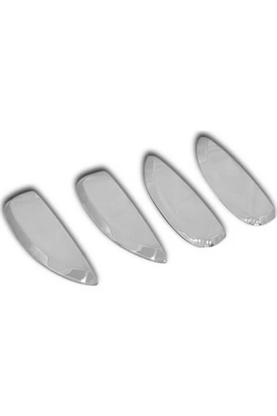 Dacıa Sandero Stepway 2012-2022 Krom Kapı Kolu Paslanmaz Çelik 4 Kapı - Resim 2