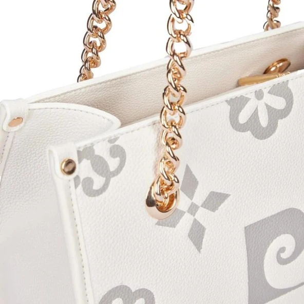 Pierre Cardin 05PC25Y10504-BMN BY Beyaz Kadın Çanta - Resim 3