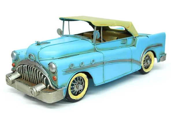 Dekoratif Metal Araba Biblo Dekoratif Hediyelik ürün görseli 1