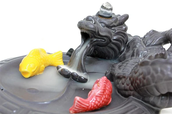 Buhurdanlık Tütsülük Seramik Dekoratif Hediyelik - 2