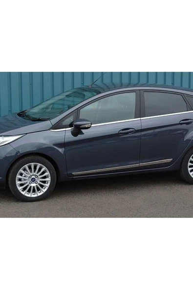 FORD FİESTA 2009-2017 MODELLER ARASI KROM CAM ÇITASI 8 PARÇA PASLANMAZ ÇELİK - Resim 2
