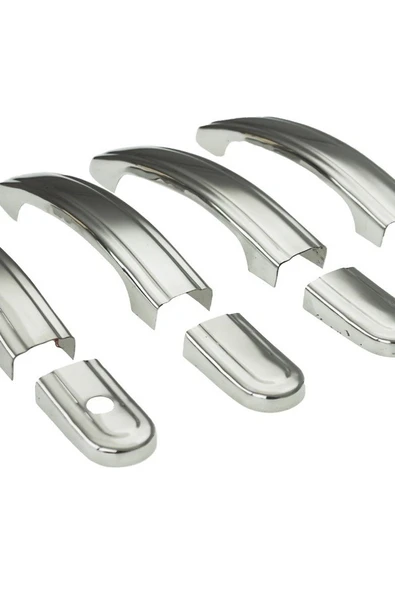 Ford Fiesta 2002-2008 Krom Kapı Kolu 4 Kapı Paslanmaz Çelik ürün görseli 1