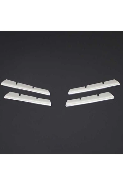 RENAULT MEGANE-2 2007-2010 MODEL ARASI KROM ÖN PANJUR 4 PARÇA PASLANMAZ ÇELİK ürün görseli 1