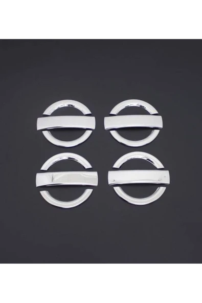 FİAT DOBLO 2000-2010 MODEL ARASI KROM KAPI KOLU 4 KAPI 12 PARÇA PASLANMAZ ÇELİK ürün görseli 1