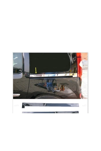 Renault Kangoo 2008 Ve Üzeri Krom Kapı Sürgü Çıtası 2 Parça Paslanmaz Çelik