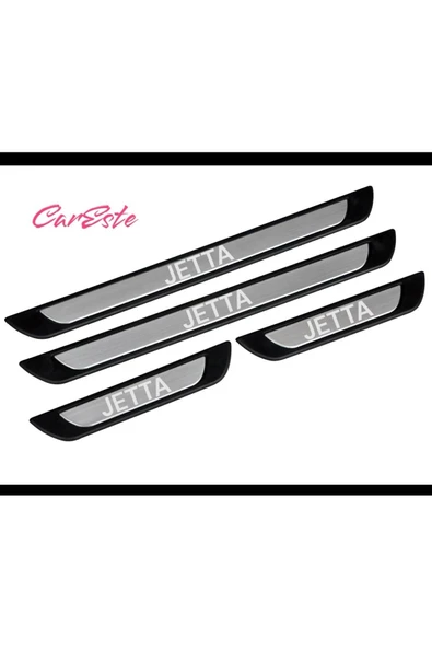 VW JETTA OLD KROM KAPI EŞİĞİ KORUYUCUSU 4 PRÇ. - Resim 3