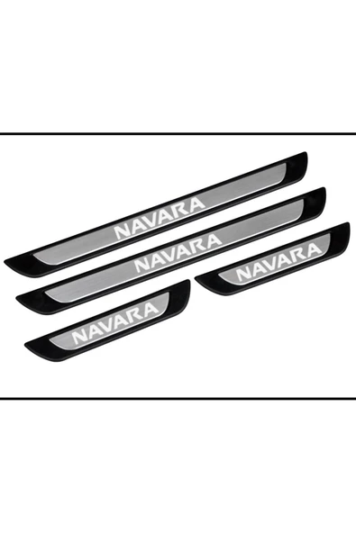 Nissan Navara Old Krom Kapı Eşiği 4 prç - Resim 3