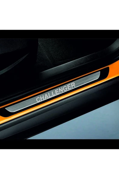 DODGE CHALLENGER 2007 VE ÜZERİ MODELLER OLD KROM KAPI EŞİĞİ 2 PARÇA YAZILI - Resim 2