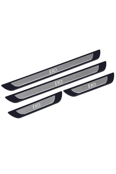 HYUNDAİ İ10 2020 VE ÜZERİ MODELLER OLD KROM KAPI EŞİĞİ 4 PARÇA YAZILI - 3