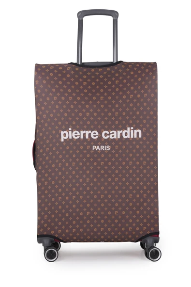 Pierre Cardin Büyük Boy Koruyucu Valiz Kılıfı Likralı - 3