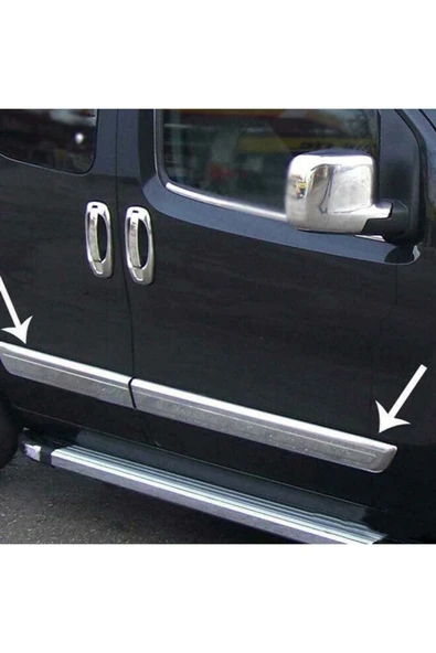 Fiat Fiorino Krom Yan Kapı Çıtası 4 Kapı 2008 Üzeri P. Çelik ürün görseli 1