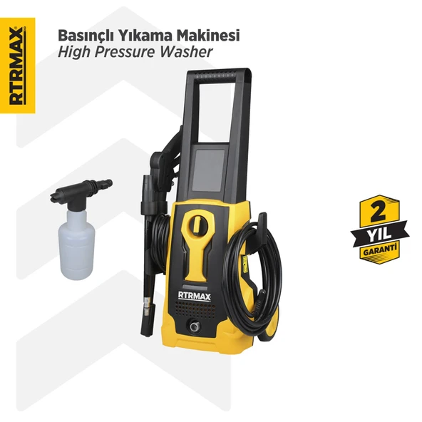 RTM710 Yüksek Basınçlı Yıkama 1600 W 135 Bar - 2