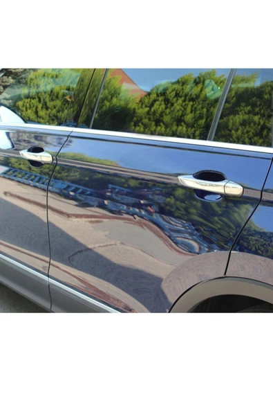 Vw Passat 2010-2014 Arası B7 Kasa Krom Kapı Kolu 4 Kapı Paslanmaz Çelik ürün görseli 1