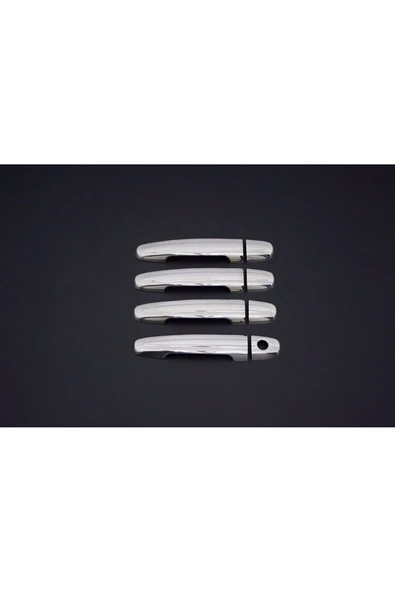 Toyota Corolla 2007-2013 Arası Krom Kapı Kolu 4 Kapı Paslanmaz Çelik ürün görseli 1
