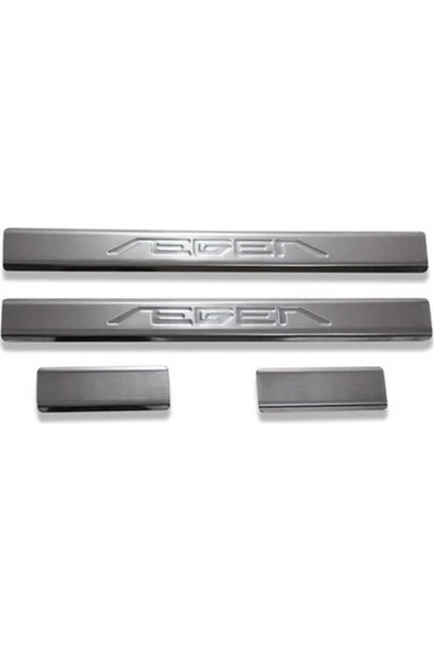 Fiat Egea Cross Kapı Eşiği 4 Parça Paslanmaz Çelik ürün görseli 1