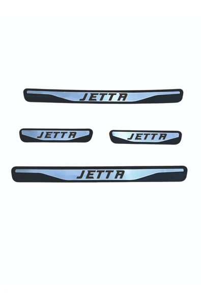 JETTA KAPI EŞİĞİ 2012 VE ÜZERİ NEW KROM KAPI EŞİĞİ 4 PARÇA PASLANMAZ ÇELİK - 1