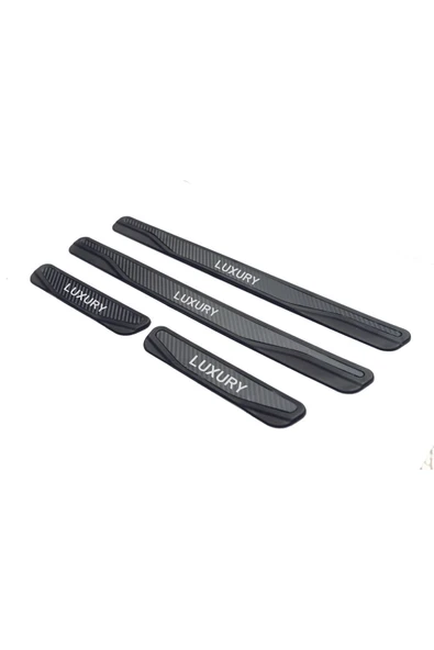 MG4 LUXURY 2023 VE ÜZERİ MODELLER NEW KARBON KAPI EŞİĞİ 4 PARÇA YAZILI - Resim 2