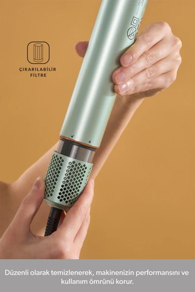 Homend Hairmony 4606H Saç Kurutma ve Şekillendirme Seti Su Yeşili - 8