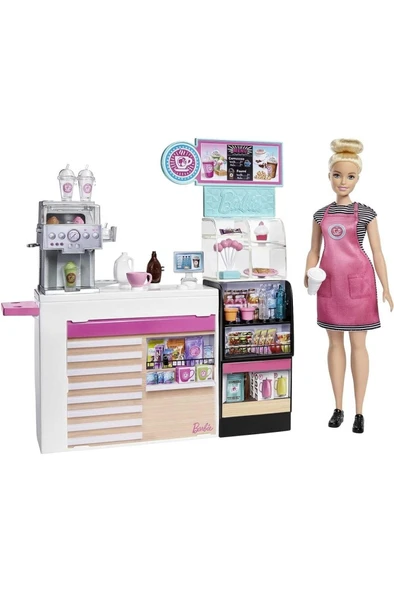 Barbie Bf Market Gmw03 Nin Kahve Dükkanı Oyun Seti - 3