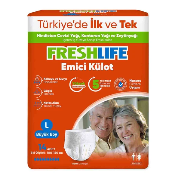 Freshlife Emici Külot L Beden 14x6 84 Adet