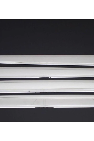 Peugeot Partner Tepee 2008-2012 Krom Yan Kapı Çıtası 4 Parça Paslanmaz Çelik ürün görseli 1