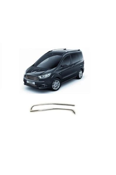 Ford Courier Krom Cam Çıtası Paslanmaz Çelik Krom 2 Parça