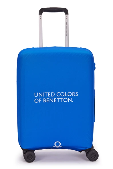 United Colors Of Benetton Büyük Boy Koruyucu Valiz Kılıfı Likralı Sax - Resim 3