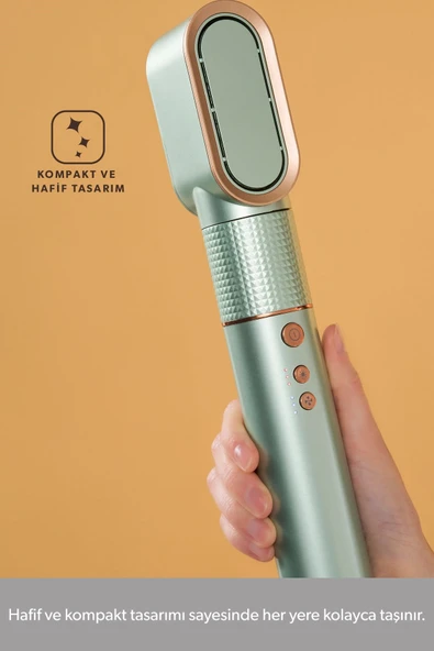 Homend Hairmony 4606H Saç Kurutma ve Şekillendirme Seti Su Yeşili - 6