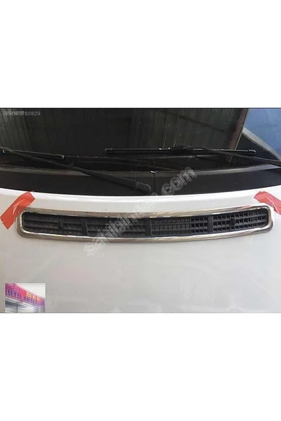 Ford Transit 2003-2013 Model Arası Krom Kaput Havalandırma Çerçevesi Paslanmaz Çelik - Resim 2