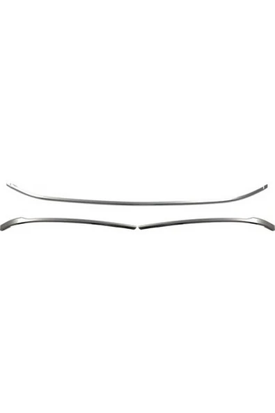 Volkswagen Passat B8 2014-2019 Krom Ön Tampon Çıtası 3 Parça Paslanmaz Çelik