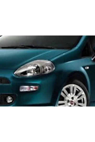 Fiat Punto 2006-2007-2008-2009-2010-2011-2012 Krom Cam Çıtası 6 Parça Paslanmaz Çelik - 2