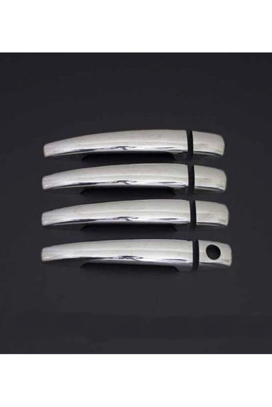 PEUGEOT TEPEE 2008 VE ÜZERİ MODELLER KROM KAPI KOLU 4 KAPI 8 PARÇA PASLANMAZ ÇELİK ürün görseli 1