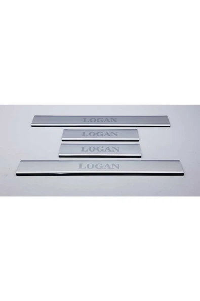 DACİA LOGAN MCV 2013 VE ÜZERİ MODELLER KROM KAPI EŞİĞİ 4 PARÇA PASLANMAZ ÇELİK ürün görseli 1