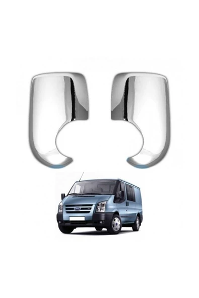 FORD TRANSİT 2003-2013 MODELLER ARASI KROM AYNA KAPAĞI PASLANMAZ ÇELİK - Resim 2