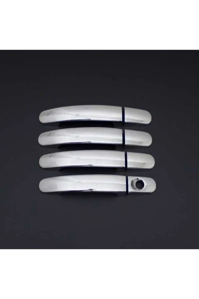 FORD FOCUS-2 2005-2011 MODEL ARASI KROM KAPI KOLU 4 KAPI 8 PARÇA PASLANMAZ ÇELİK ürün görseli 1