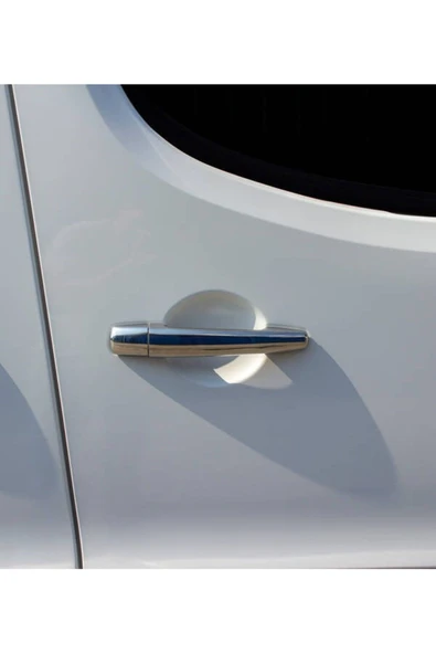 PEUGEOT TEPEE 2008 VE ÜZERİ MODELLER KROM KAPI KOLU 4 KAPI 8 PARÇA PASLANMAZ ÇELİK - Resim 2