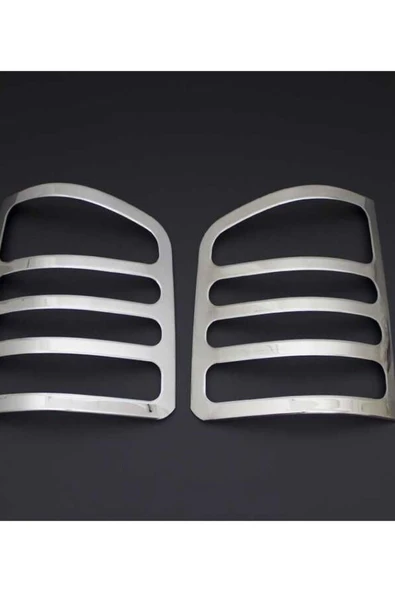 VW TRANSPORTER T-5 2003-2014 MODEL ARASI KROM STOP ÇERÇEVESİ 2 PARÇA PASLANMAZ ÇELİK ürün görseli 1