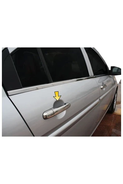 HYUNDAİ ERA 2005-2011 MODEL ARASI KROM KAPI KOLU 4 KAPI 8 PARÇA PASLANMAZ ÇELİK - Resim 2