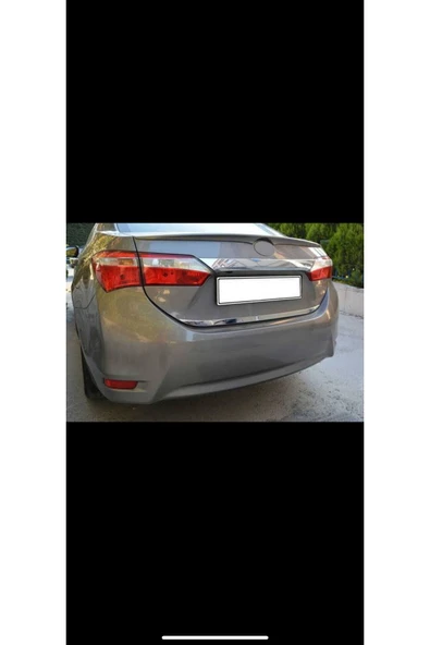 TOYOTA COROLLA 2013-2018 MODELLER ARASI KROM BAGAJ ALT ÇITASI PASLANMAZ ÇELİK - 1
