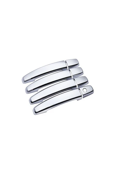 HYUNDAİ ERA 2005-2011 MODEL ARASI KROM KAPI KOLU 4 KAPI 8 PARÇA PASLANMAZ ÇELİK ürün görseli 1