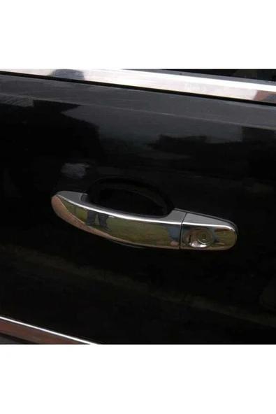 FORD FOCUS-2 2005-2011 MODEL ARASI KROM KAPI KOLU 4 KAPI 8 PARÇA PASLANMAZ ÇELİK - Resim 2